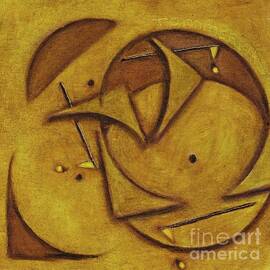 Tommervik Abstract Putting Greens Golf  Art Print by Tommervik