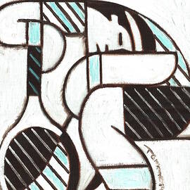 Tommervik Tennis Player Resting Tennis Art Print by Tommervik