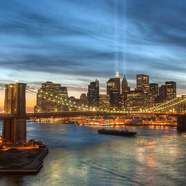 Tribute in Light I by Clarence Holmes