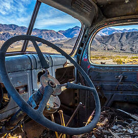 Truck Desert View by Peter Tellone