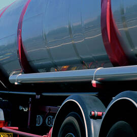 Truck on A9 Highway by Sami Sarkis Photography
