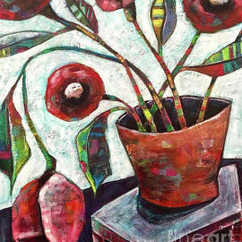 Tulip and Poppy by Stephanie Gerace