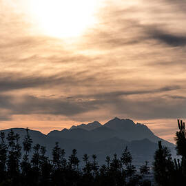 Under flaming Skies  by AM FineArtPrints