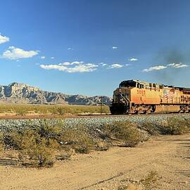 Union Pacific through Mojave by M C Hood