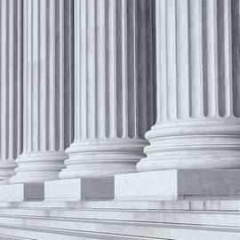 US Supreme Court Building IV by Clarence Holmes