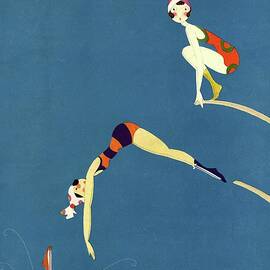 Vanity Fair July 1921 Cover by A H Fish