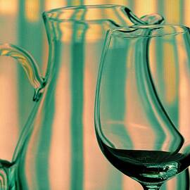 Vase And Glass by Dan Holm