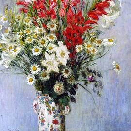 Vase of Flowers by Claude Monet