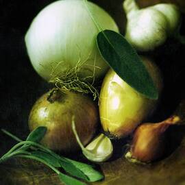 Vegetables for Thanksgiving Stuffing by Romulo Yanes