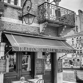 Venice Trattoria on a Canal by Georgia Clare