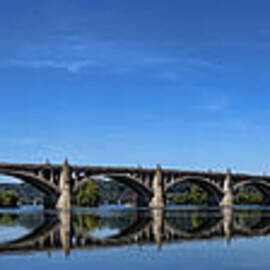 Veterans Memorial Bridge on the Susquehanna River by Olivier Le Queinec