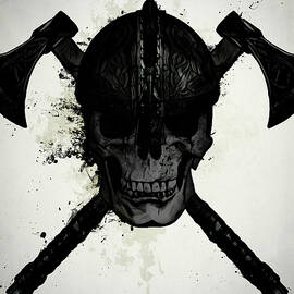 Viking Skull by Nicklas Gustafsson