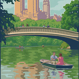 Vintage Central Park by Mitch Frey