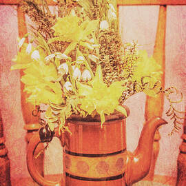 Vintage fine art still life with daffodils by Jorgo Photography
