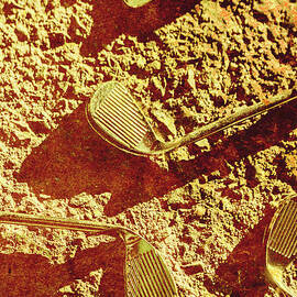 Vintage golf irons by Jorgo Photography