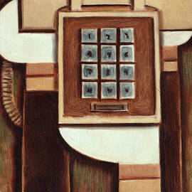 Tommervik Vintage Landline Phone Art Print by Tommervik