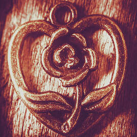 Vintage ornamental rose by Jorgo Photography