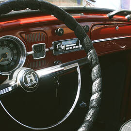 VW Beetle Interior by Georgia Clare