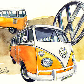 VW Kombi by Yoshiharu Miyakawa