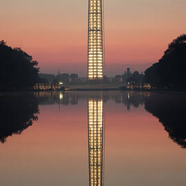 Washington Monument at Dawn by Ed Clark