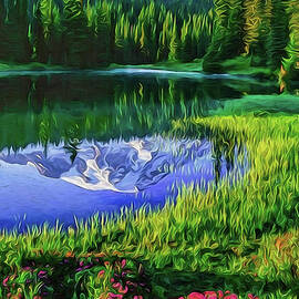 Washington, Mt Rainier National Park - 02 by AM FineArtPrints