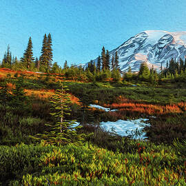Washington, Mt Rainier National Park - 03 by AM FineArtPrints
