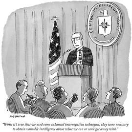 We used some enhanced interrogation techniques by Joe Dator