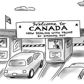 Welcome To Canada by Bob Eckstein