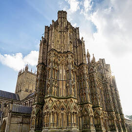 Wells Cathedral by Shirley Mitchell