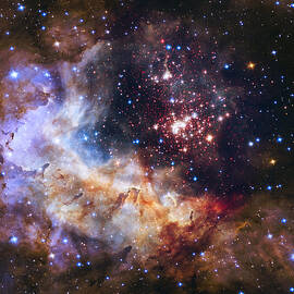 Westerlund 2 - Hubble 25th Anniversary Image by Adam Romanowicz