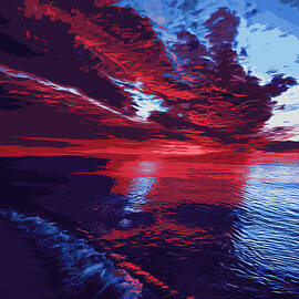 When the Night Met the Day by AM FineArtPrints