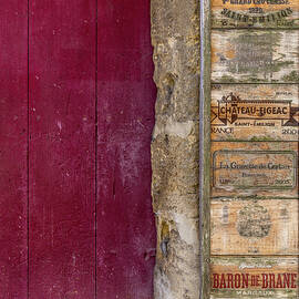 Wine Cellar Entrance with Box Door by Georgia Clare