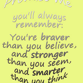 Winnie the Pooh - Promise Me by Georgia Clare