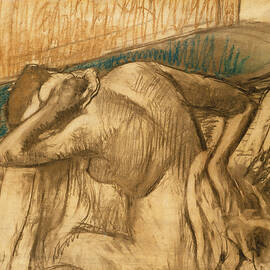 Woman at her Toilet by Edgar Degas