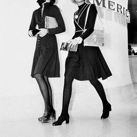 Women at Pan American Terminal by Kourken Pakchanian