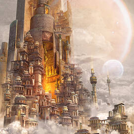 wonders tower of babylon by Te Hu