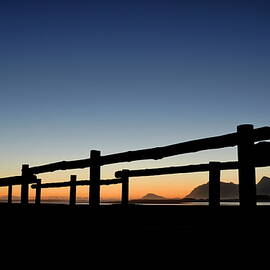 Wooden Bridge at sunset by Sami Sarkis Photography