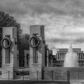 World War II Memorial BW by Susan Candelario