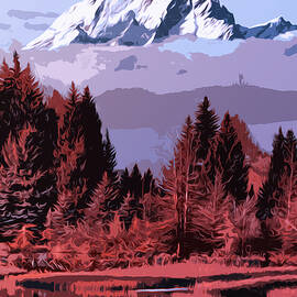 Wyoming Grand Teton National Park by AM FineArtPrints