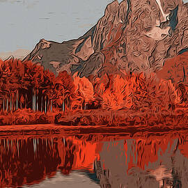Wyoming Grand Teton National Park in Autumn by AM FineArtPrints