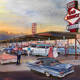 Yaw's Top Notch Drive In by Mike Hill