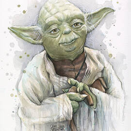 Yoda by Olga Shvartsur