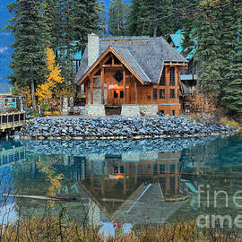 Yoho Cilantro Restaurant Reflections by Adam Jewell
