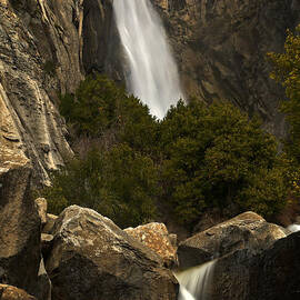 Yosemite Double Cascade Falls by Adam Jewell