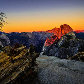 Yosemite National Park Glacier Point Half Dome Sunset by Scott McGuire