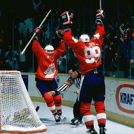 1987 Canada Cup - Game 2  Team Canada V by B Bennett