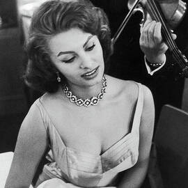 Actress Sophia Loren In The 1950s - by Dominique Berretty