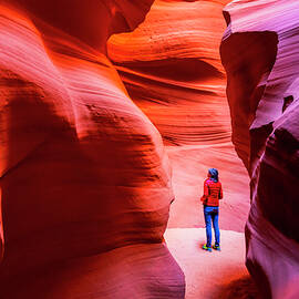 Antelope Canyon, Arizona, Usa by Jordan Banks