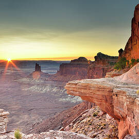 Arid Landscape by Francesco Carovillano