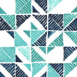 Beryl Block Print Ii by Grace Popp